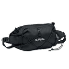 Branded Waist Bag in 600D RPET 26 x 12 x 15cm