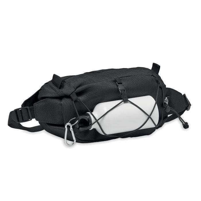 Branded Waist Bag in 600D RPET 26 x 12 x 15cm without branding