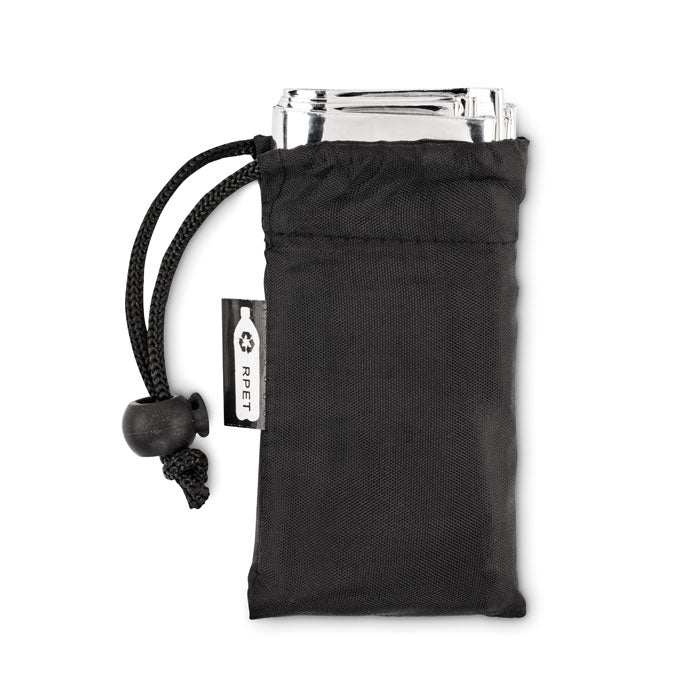Branded Emergency Blanket in RPET Pouch without branding