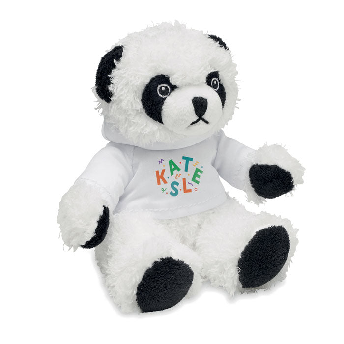 Branded Panda Plush with Hoodie