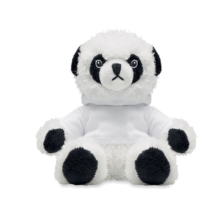 Branded Panda Plush with Hoodie without branding