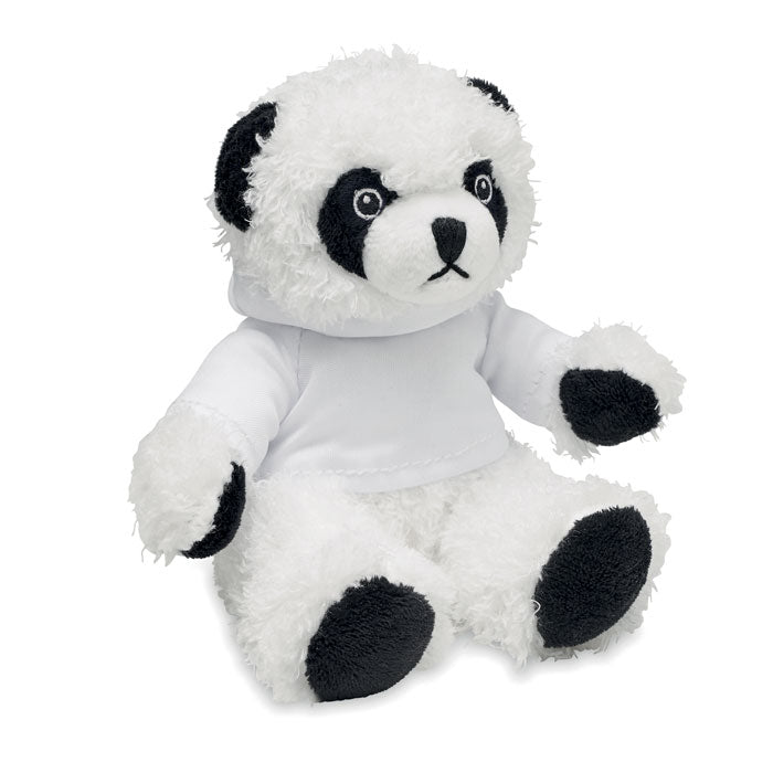 Branded Panda Plush with Hoodie without branding