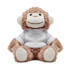 Branded Monkey Plush with Hoodie without branding