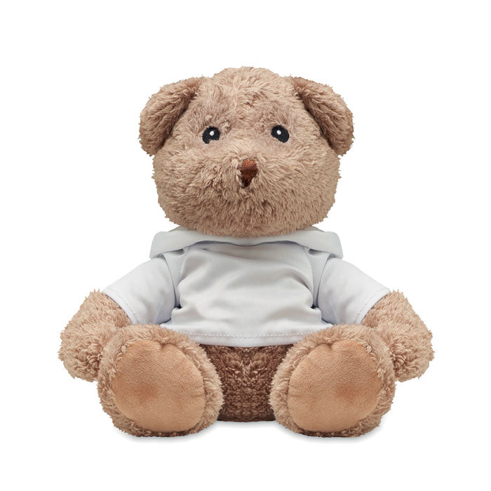 Branded Large Teddy Bear Plush with Hoodie without branding