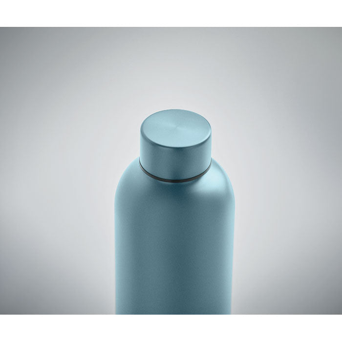 Branded Recycled Steel Vacuum Bottle - 500ml without branding
