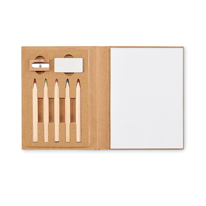 Branded Kids 60 Sheet Drawing Set without branding