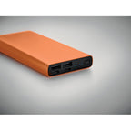 Branded Recycled Aluminium Power Bank 10000mAh without branding