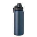 Branded vacuum bottle with sip cap and handle