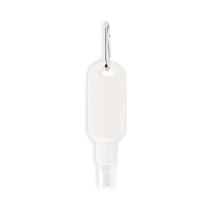 Branded Sunscreen Spray with Carabiner 30ml without branding
