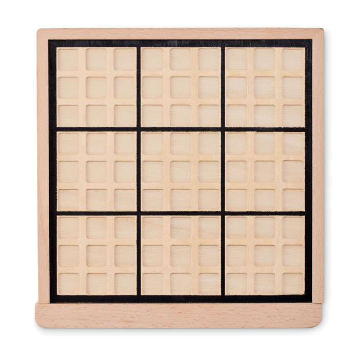 Branded Deluxe Wooden Sudoku Board Game without branding