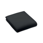 Branded RPET Fleece Blanket 130gsm in Black