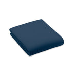 Branded RPET Fleece Blanket 130gsm in Blue