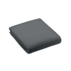 Branded RPET Fleece Blanket 130gsm in Grey