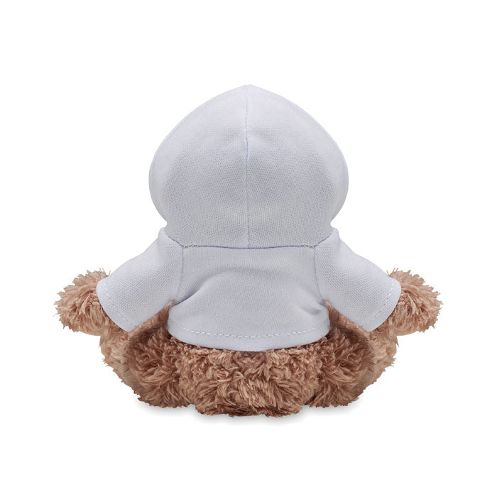 Branded Dog Plush with Hoodie without branding