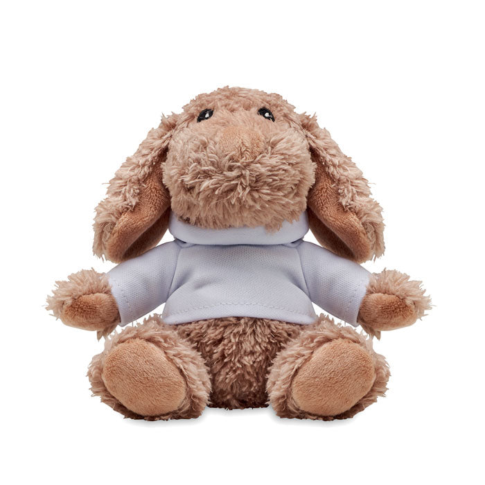 Branded Dog Plush with Hoodie without branding