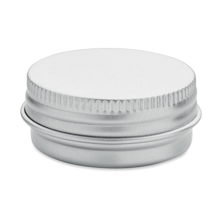 Branded Vegan Lip Balm in Round Tin without branding