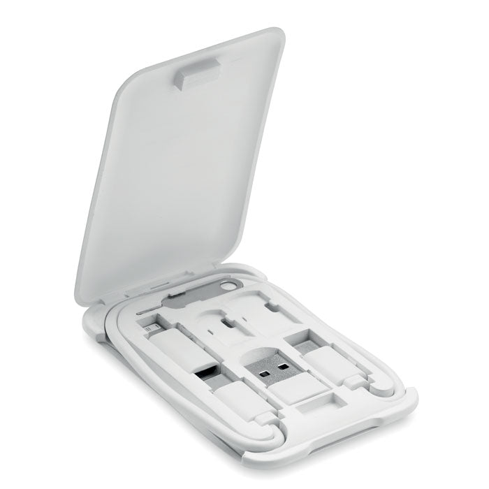 Branded 3 in 1 Cable Kit with Phone Stand without branding