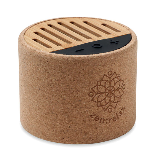 Wireless Speaker in Cork Casing