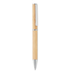 Branded bamboo twist ball pen