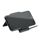 Branded Wireless Charger with Cable Storage and Phone Stand