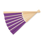 Branded Bamboo Hand Fan with Paper Fabric without branding
