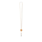 Branded Cotton Lanyard with Bamboo Detail