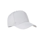 Branded 5 Panel RPET Baseball Cap 210gsm in White