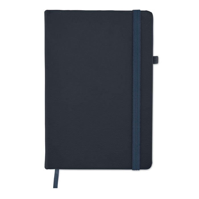 Branded A5 Recycled Leather Notebook - 192 Pages without branding
