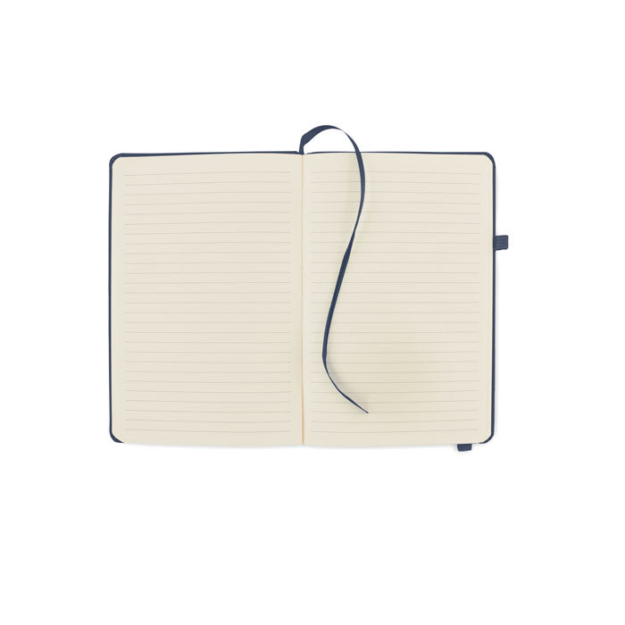 Branded A5 Recycled Leather Notebook - 192 Pages without branding
