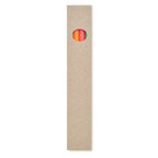 Branded highlighter pencil set, side view