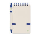 Branded A6 Recycled Milk Carton Notebook with Pen without branding