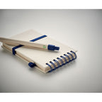 Branded A6 Recycled Milk Carton Notebook with Pen without branding