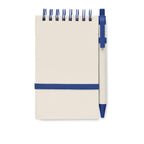 Branded A6 Recycled Milk Carton Notebook with Pen without branding