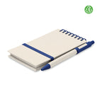 Branded A6 Recycled Milk Carton Notebook with Pen