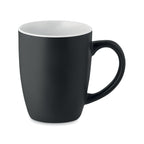 Corporate Black Mug with Coloured Inner