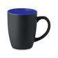 Black Matt Mug with Coloured Inner