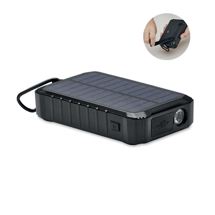 Branded Solar and Dynamo Power Bank 8000mAh
