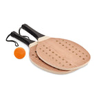 Branded Rosewood Beach Tennis Set without branding