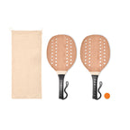 Branded Rosewood Beach Tennis Set without branding
