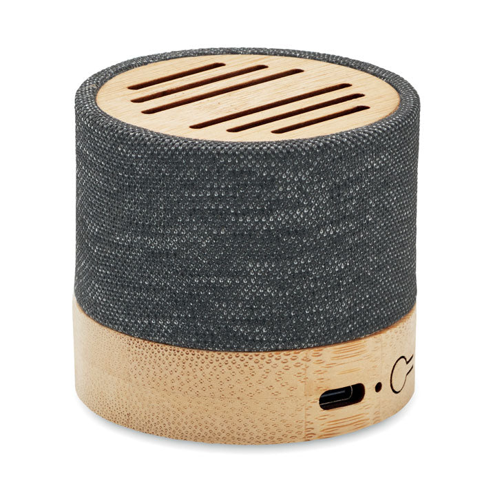 Branded 5.0 Round Wireless Speaker without branding