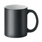 Branded Classic Cylindrical Matt Mug for Engraving in Black