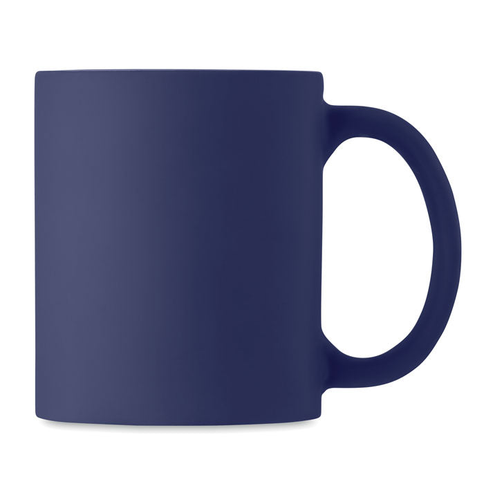 Branded Classic Cylindrical Matt Mug for Engraving without branding