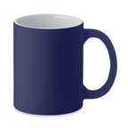 Branded classic cylindrical matt mug for engraving