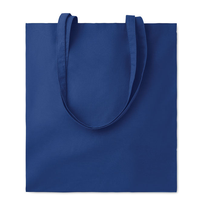 Branded Organic Cotton Shopping Bag EU in Blue