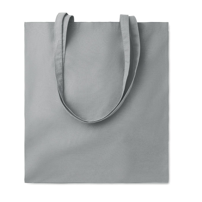 Branded Organic Cotton Shopping Bag EU in Grey