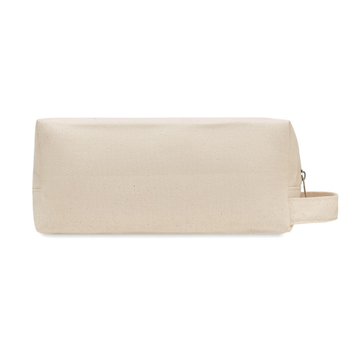 Branded Organic Canvas Cosmetic Bag 220gsm without branding