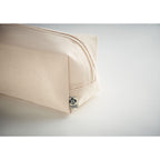 Branded Organic Canvas Cosmetic Bag 220gsm without branding