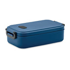 Branded PP Lunch Box with Silicone Valve 800ml in Blue