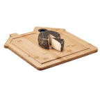 Branded House Shaped Bamboo Cutting Board without branding
