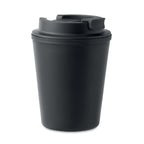 Branded PP Double Wall Tumbler - 300ml in Black
